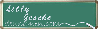 Lilly Gesche Visitenkarte